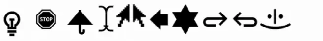 FF Eureka Symbols