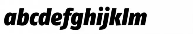 FF Fago Condensed Black Italic