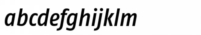FF Fago Condensed Medium Italic