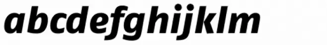 FF Fago Pro ExtraBold Italic
