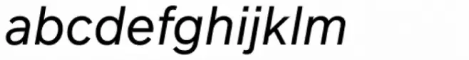 FF Infra Regular Italic