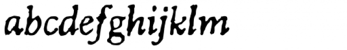 FF Irregular Italic
