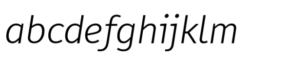 FF Karbid Text Light Italic