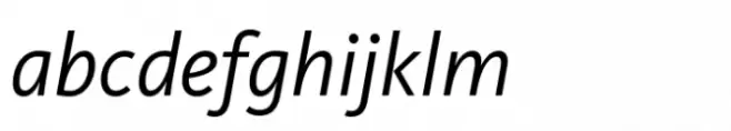 FF Kievit Regular Italic