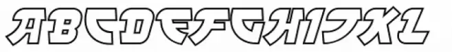 FF Manga Steel OT Outline Italic