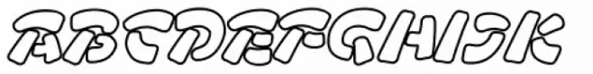 FF Manga Stone OT Outline Italic