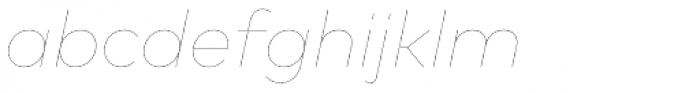 FF Mark Pro Hairline Italic