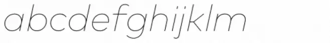 FF Mark Pro Thin Italic