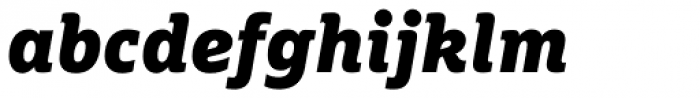 FF Marselis Slab OT Black Italic