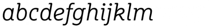 FF Marselis Slab OT Light Italic