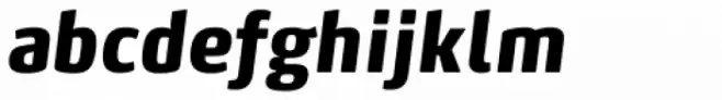 FF Max Std Condensed Extra Bold Italic