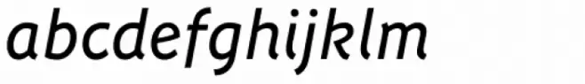 FF Megano OT Medium Italic