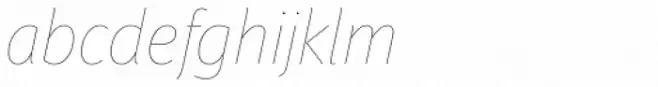 FF Meta OT Hair Italic