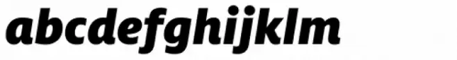 FF Milo OT Black Italic