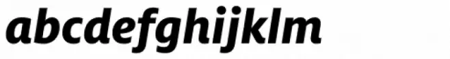 FF Milo OT ExtraBold Italic