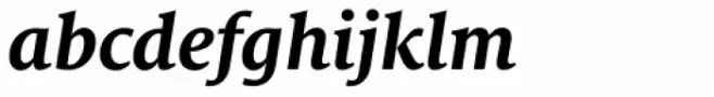 FF Milo Serif OT Bold Italic
