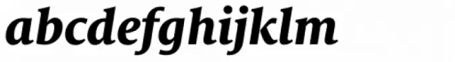 FF Milo Serif OT ExtraBold Italic