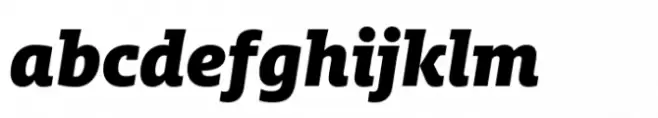 FF Milo Slab Black Italic