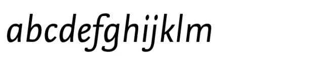 FF Nexus Sans Italic