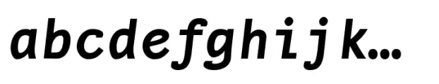 FF Nexus Typewriter Bold Italic