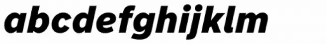 FF Nort Black Italic