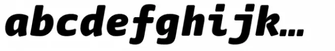 FF Nuvo Mono Black Italic
