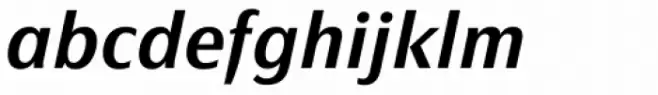 FF Page Sans OT Demi Italic