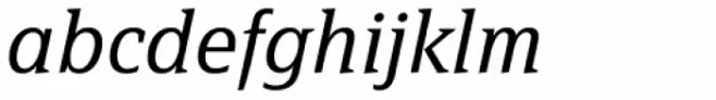 FF Page Serif OT Light Italic
