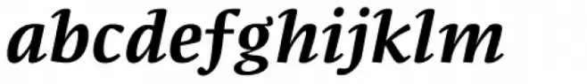 FF Parable OT Bold Italic