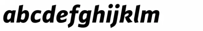 FF Plus Sans Extrabold Italic