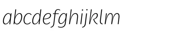 FF Real Head Extralight Italic