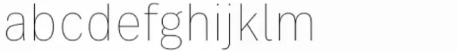 FF Real Text Condensed Thin