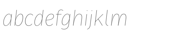FF Real Text Hairline Italic