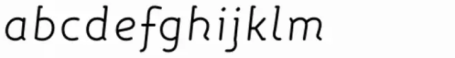 FF Roice OT Light Italic