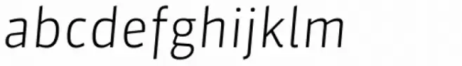 FF Sanuk OT Light Italic