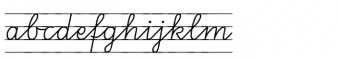 FF Schulschrift A Linien Vier