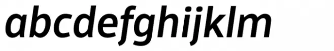 FF Scuba Medium Italic