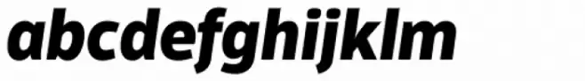 FF Scuba OT ExtraBold Italic