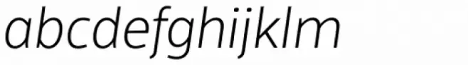 FF Scuba OT ExtraLight Italic