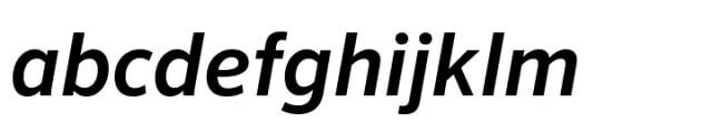 FF Sero Medium Italic