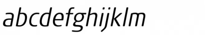 FF Signa Round Condensed Light Italic