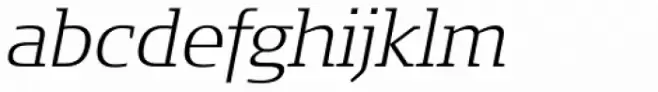 FF Signa Slab Pro ExtraLight Italic