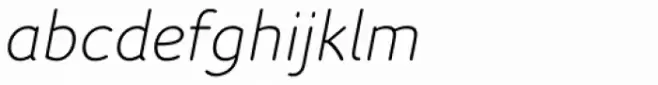 FF Speak OT Italic