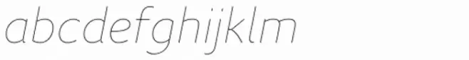 FF Speak OT Light Italic