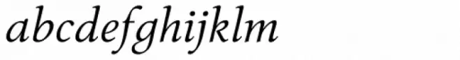 FF Tibere OT Light Italic