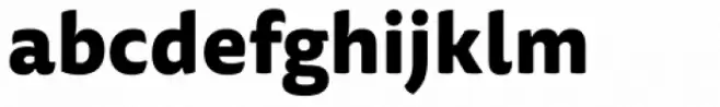 FF Tisa Sans OT ExtraBold