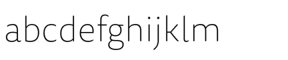 FF Tisa Sans Paneuropean Thin