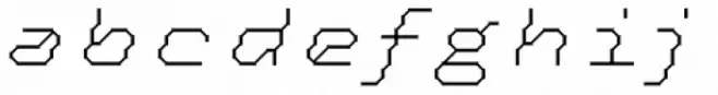 FF Tronic OT Light Italic