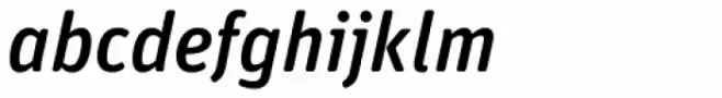FF Unit Rounded Std Medium Italic
