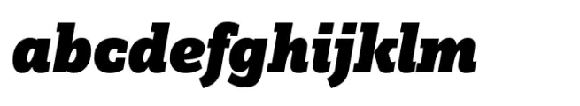 FF Zine Slab Display Black Italic